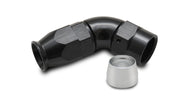 Vibrant 60 Degree High Flow Hose End Fitting for PTFE Lined Hose -12AN - 28612