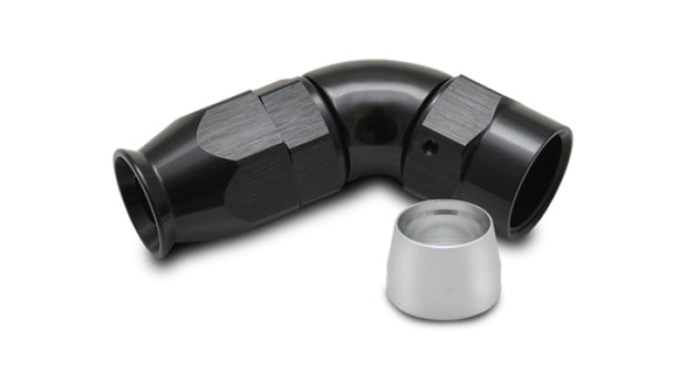 Vibrant 60 Degree High Flow Hose End Fitting for PTFE Lined Hose -12AN - 28612