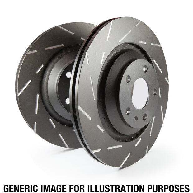 EBC 89-94 Nissan Skyline (R32) 2.0 GTE USR Slotted Rear Rotors