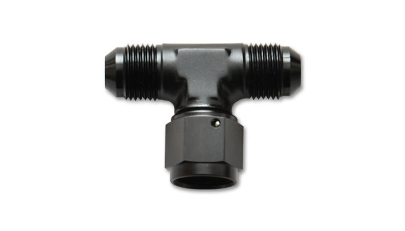 Vibrant -4AN Tee Fitting with Female -4AN Swivel On Side - Boost Factory