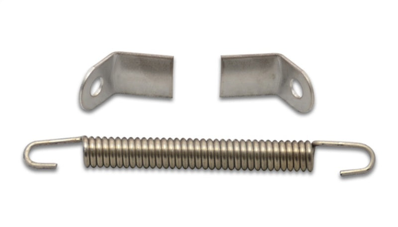 Vibrant Weld on Collector Tab Kit (includes 2 x S.S. collector tabs and 3-1/2in long spring) - Boost Factory