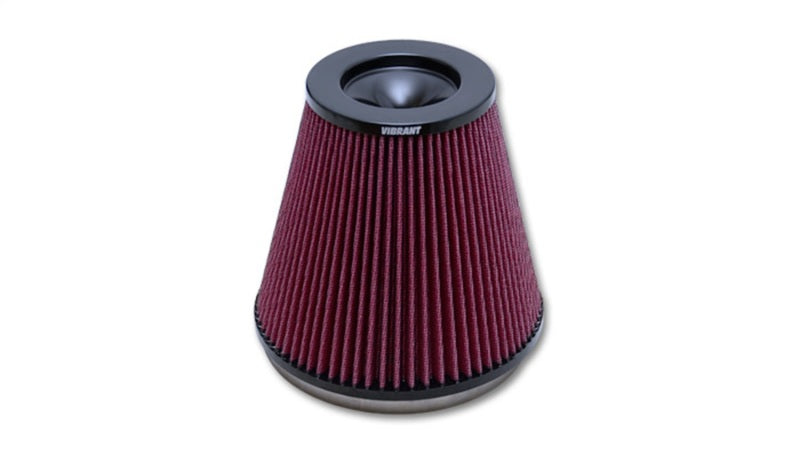 Vibrant The Classic Perf Air Filter 5in Cone OD x 7in Height x 7in Flange ID - Boost Factory