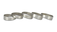 Vibrant 2.5in. O.D. Titanium Pie Cuts - Bag of 5