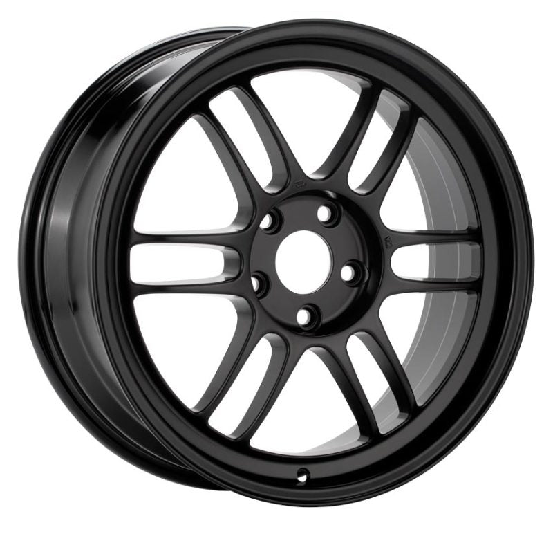 Enkei RPF1 18x8.5 5x114.3 30mm Offset 73mm Bore Matte Black Wheel Evo 8 & 9 / 350Z / G35 - Boost Factory