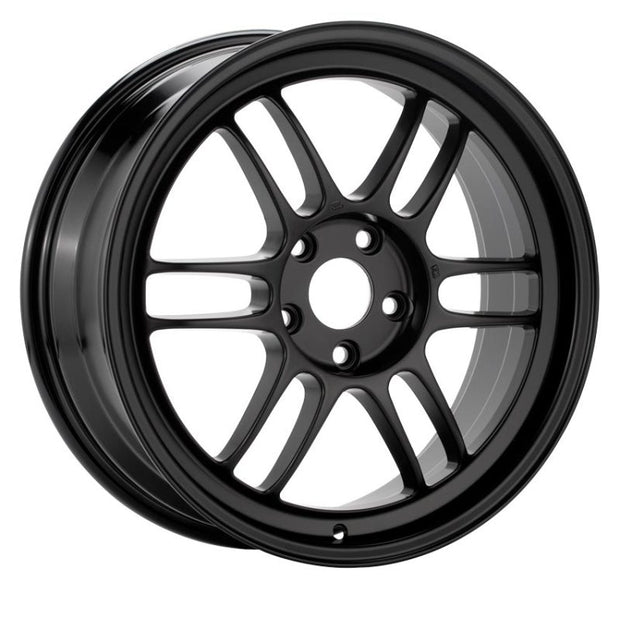 Enkei RPF1 18x8.5 5x114.3 30mm Offset 73mm Bore Matte Black Wheel Evo 8 & 9 / 350Z / G35 - Boost Factory