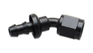 Vibrant Push-On 30 Degree Hose End Elbow FittingSize -4AN - Boost Factory