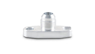 Vibrant 2.00in Bolt Hole -10AN Male Flare Aluminum Oil Drain Flange w/Crowfoot - 28491