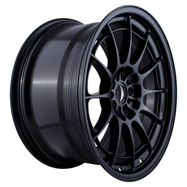 Enkei NT03+M 18x9.5 5x114.3 40mm Offset 72.6mm Bore Black Wheel G35/350Z *MOQ 40 Wheels* - Boost Factory