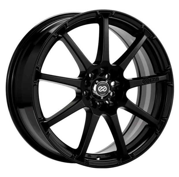 Enkei EDR9 18x7.5 5x100/114.3 45mm offset Black Wheel - Boost Factory
