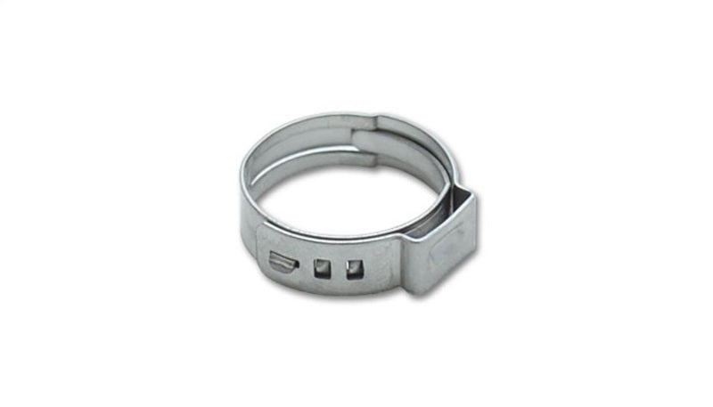 Vibrant One Ear Stepless Pinch Clamps 14.5-17.0mm clamping range (Pack of 10) SS 7mm band width - Boost Factory