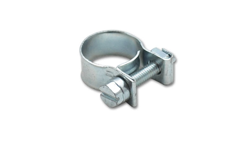 Vibrant Inj Style Mini Hose Clamps 14-16mm clamping range Pack of 10 Zinc Plated Mild Steel - Boost Factory