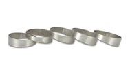 Vibrant 2.25in OD Titanium Pie Cuts - Bag of 5