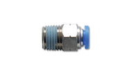 Vibrant Male Straight Pneumatic Vacuum Fitting (1/4in NPT Thread) - for 1/4in (6mm) OD tubing - Boost Factory