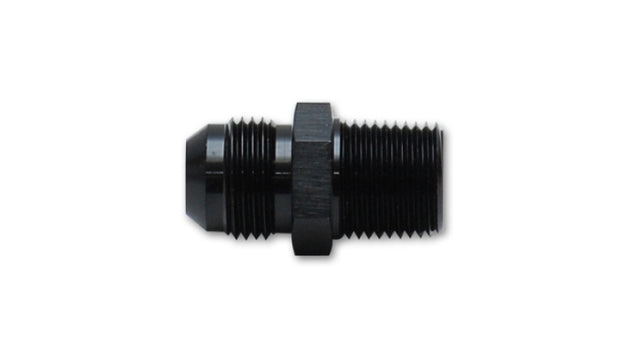 Vibrant -6AN to 1/8in NPT Straight Adapter Fitting - Aluminum  - 10217