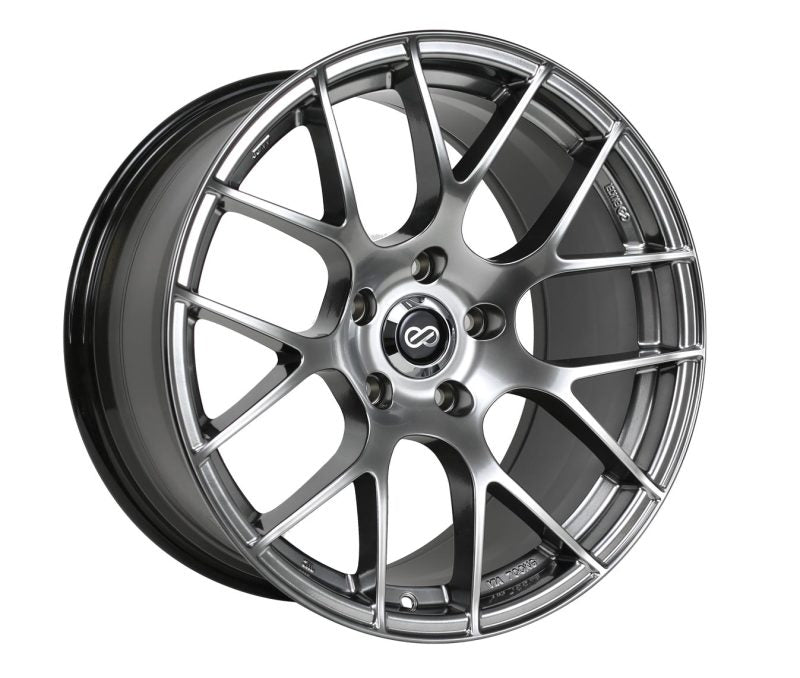 Enkei Raijin 18x9.5 35mm Offset 5x114.3 Bolt Pattern Hyper Silver Wheel - Boost Factory