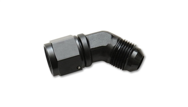 Vibrant -8AN Female to -8AN Male 45 Degree Swivel Adapter Fitting - 10773