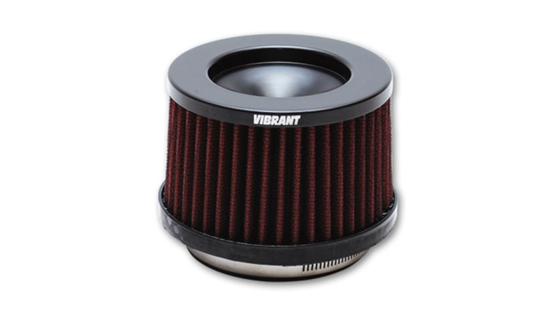 Vibrant The Classic Perf Air Filter 4.75in O.D. Cone x 3-5/8in Tall x 4in inlet I.D. Turbo Outlets - Boost Factory