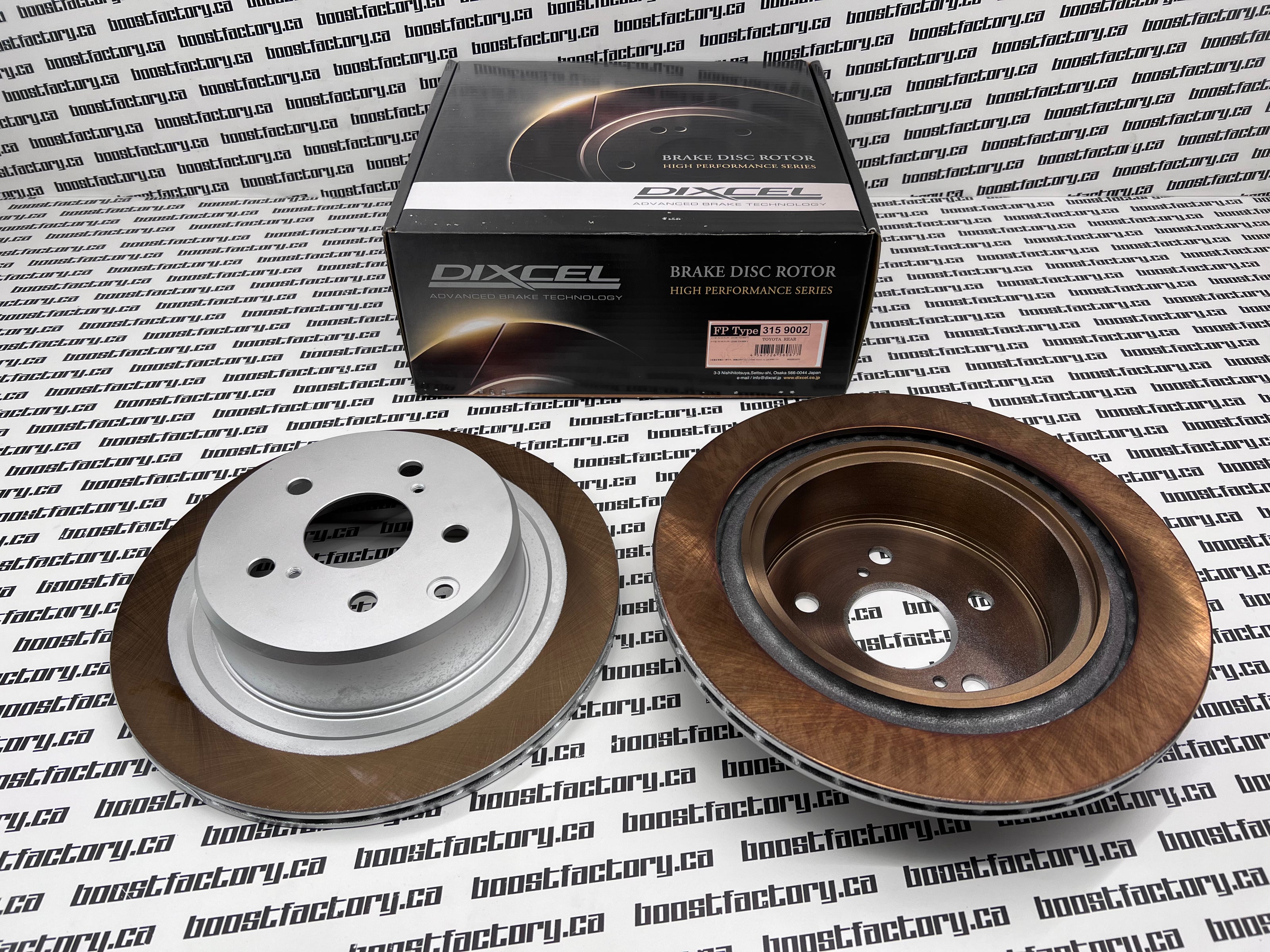 Toyota Chaser JZX90 JZX100 1JZ-GTE Tourer V Rear Brake Rotor Set Dixcel Type FP