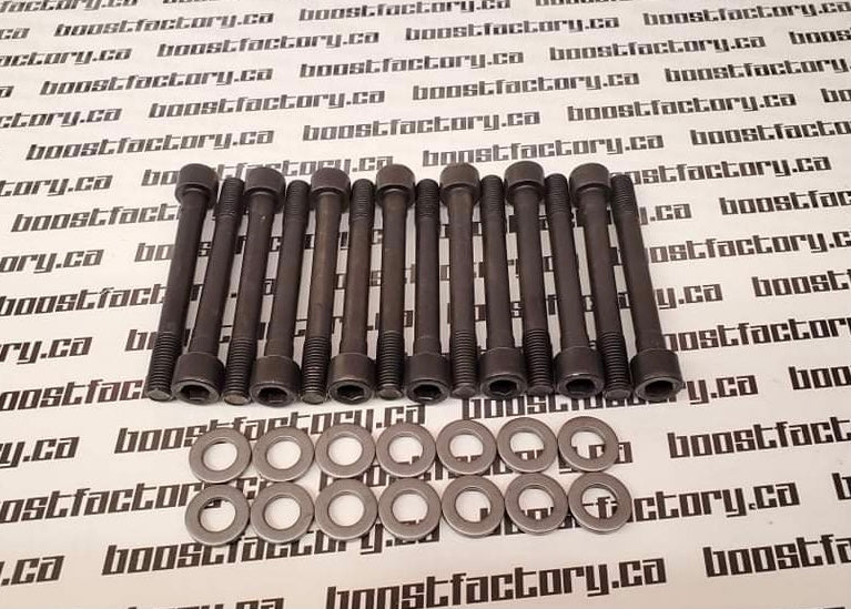 Genuine Nissan Skyline GTR RB26DETT Cylinder Head Bolt & Washer Set