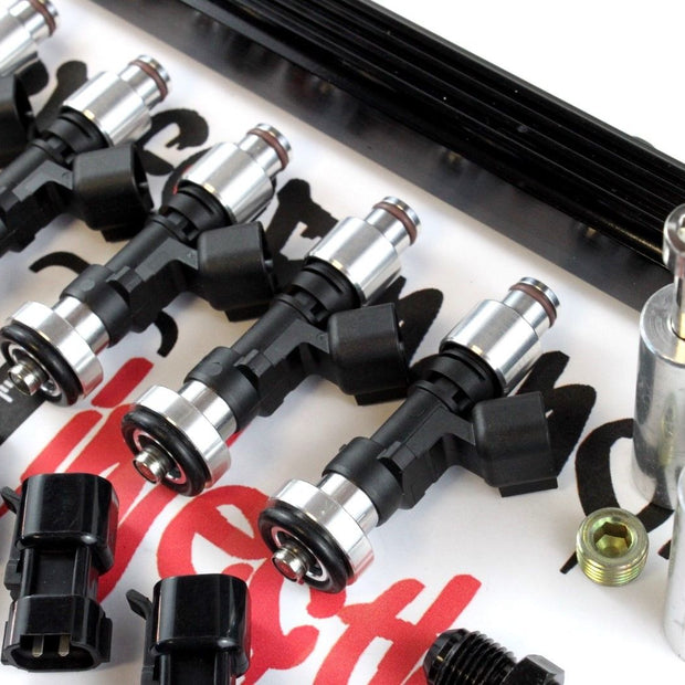 PFI 1JZ-GTE NON VVTi, Top Feed Fuel Rail Conversion kit with BOSCH 1000cc Fuel Injectors - Boost Factory